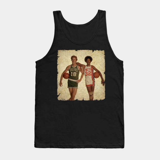 Dave Cowens and Julius Erving in 1976 Tank Top by MJ23STORE